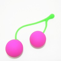 Cherry Duotone Ben Wa Kegel Smart Ball Vagina Balls